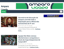 Tablet Screenshot of amparoligado.com
